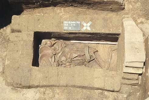 Tell El-Dab'a Warrior tomb in Tell elDab39a Egypt