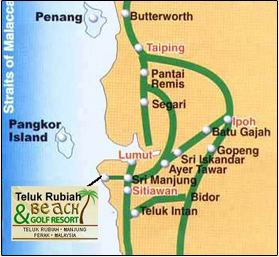 Teluk Rubiah Teluk Rubiah Beach amp Golf Resort Perak Malaysia