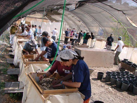 Temple Mount Sifting Project Wet Sifting Guidance Picture of Temple Mount Sifting Project