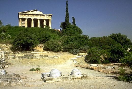 Temple of Apollo Patroos The Ancient City of Athens Agora Short Guide 893