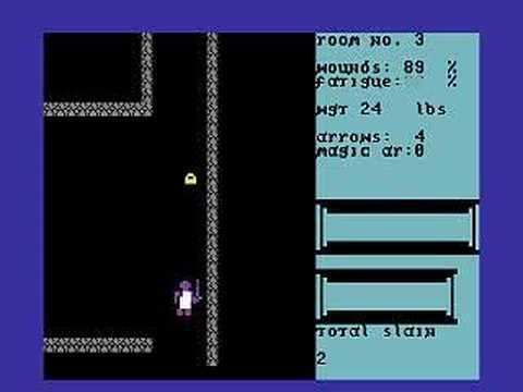 Temple of Apshai Temple of Apshai C64 Epyx 1983 YouTube