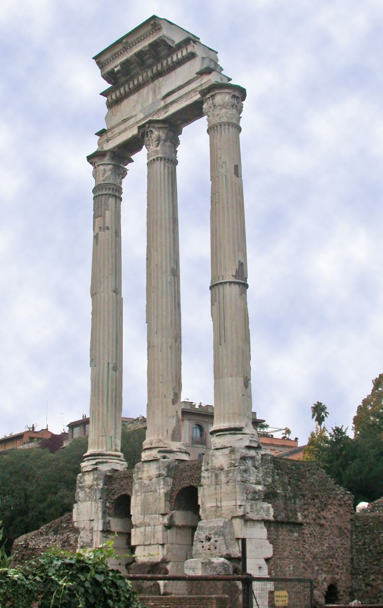 Temple of Castor and Pollux httpsuploadwikimediaorgwikipediacommons33