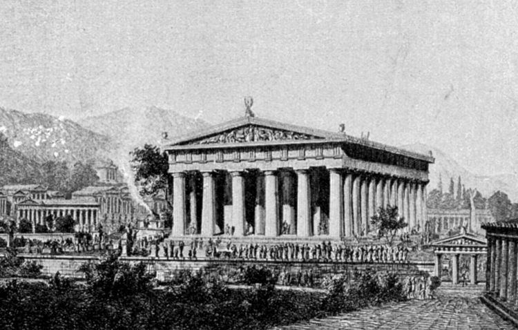 Temple of Zeus, Olympia httpsuploadwikimediaorgwikipediacommonsthu