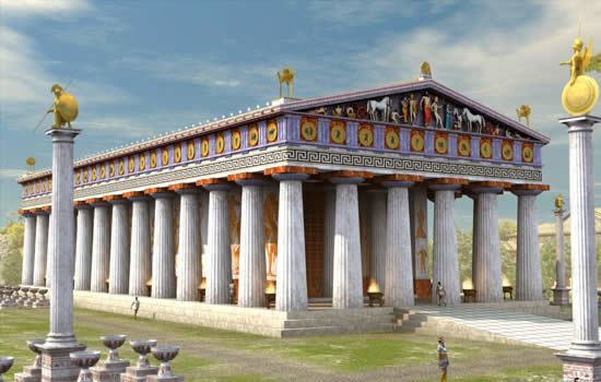 Temple of Zeus, Olympia wwwolympiagreeceorgtempleofzeus1jpg