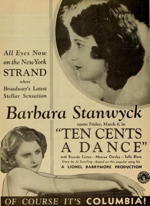 Ten Cents a Dance 1931