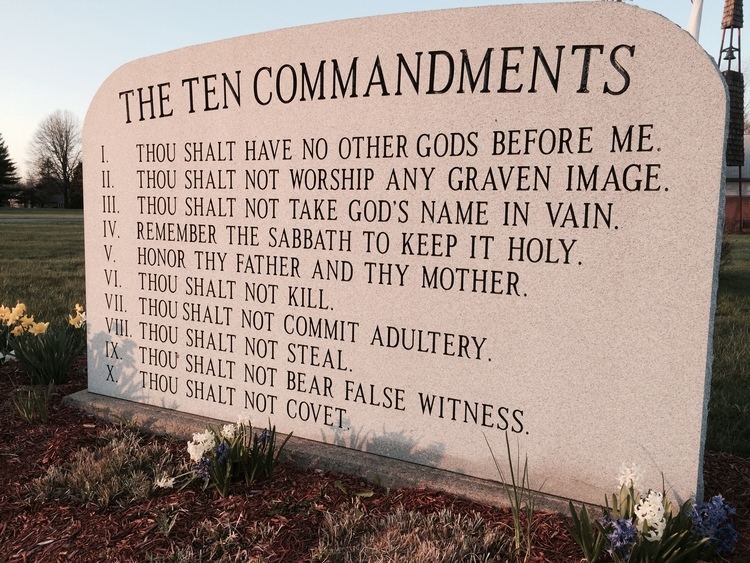 Ten Commandments Ten Commandments List Where in the Bible does it talk about the Ten