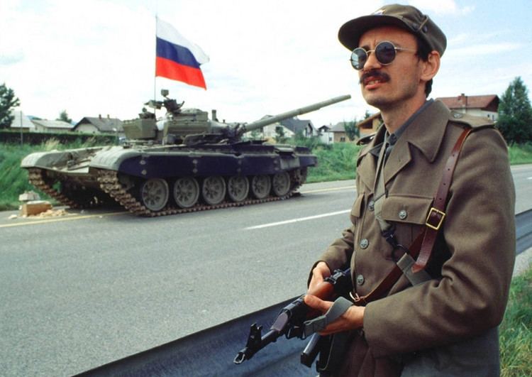 Ten-Day War Tenday war Slovenian Independence War 29th of June 1991 Vrhnika