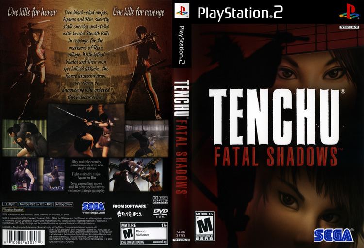 Tenchu: Fatal Shadows Tenchu Fatal Shadows Cover Download Sony Playstation 2 Covers