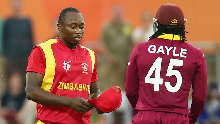 Zimbabwes Tendai Chatara reprimanded for Chris Gayle deliveries