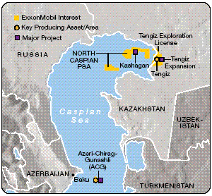 Tengiz Field Kazakhstan Chevron Tengiz field project needs a bigger pipeline