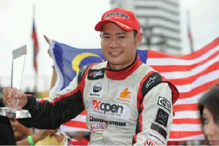 Tengku Djan Ley FD Asia 2010 Series Champion Tengku Djan Ley