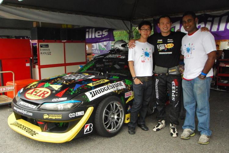 Tengku Djan Ley BRATs burning rubber RAGE RAGE