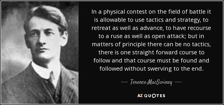 Terence MacSwiney QUOTES BY TERENCE MACSWINEY AZ Quotes