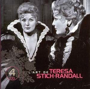 Teresa Stich-Randall Lart de Teresa StichRandall ACCORD 476 8633 ED Classical CD
