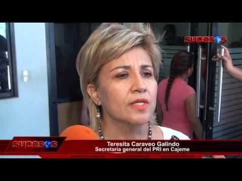 Teresita Caraveo El PRI y sociedad exigimos justicia Teresita Caraveo YouTube