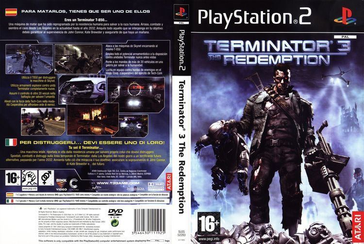 Terminator 3: The Redemption Terminator 3 The Redemption Australia EnFrDeEsIt ISO