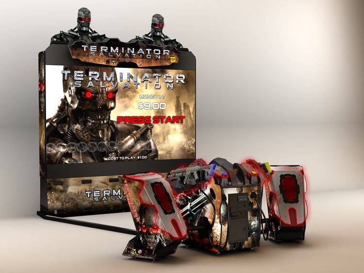 Terminator Salvation (arcade game) Arcade Heroes Raw Thrills39 releases Terminator Salvation Super