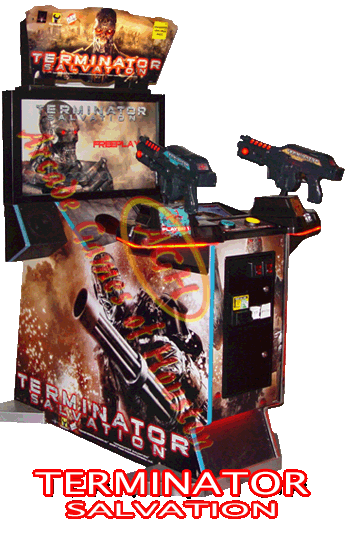 Terminator Salvation (arcade game) Terminator Salvation arcade shooting game Rentals in Houston