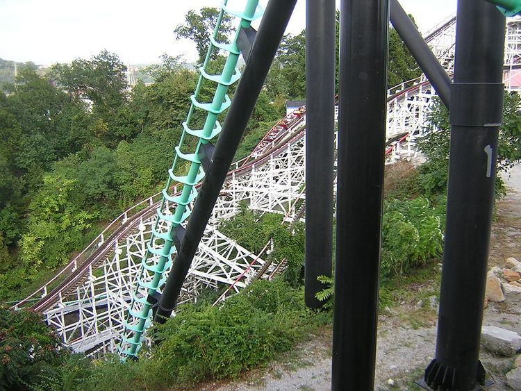 Terrain roller coaster