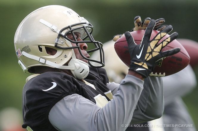 Terrence Frederick Terrence Frederick Saints OTA39s on Thursday NOLAcom