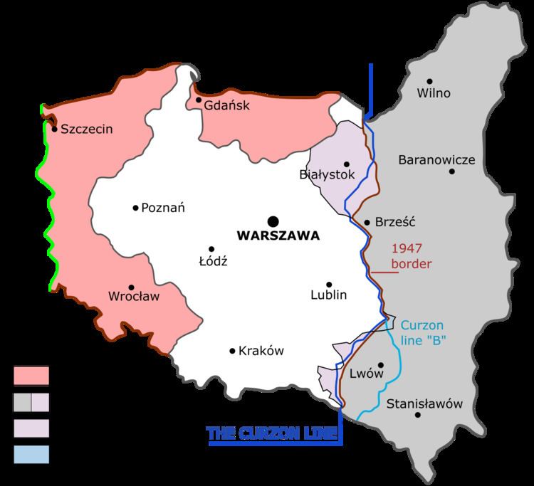 Territorial changes of Poland immediately after World War II