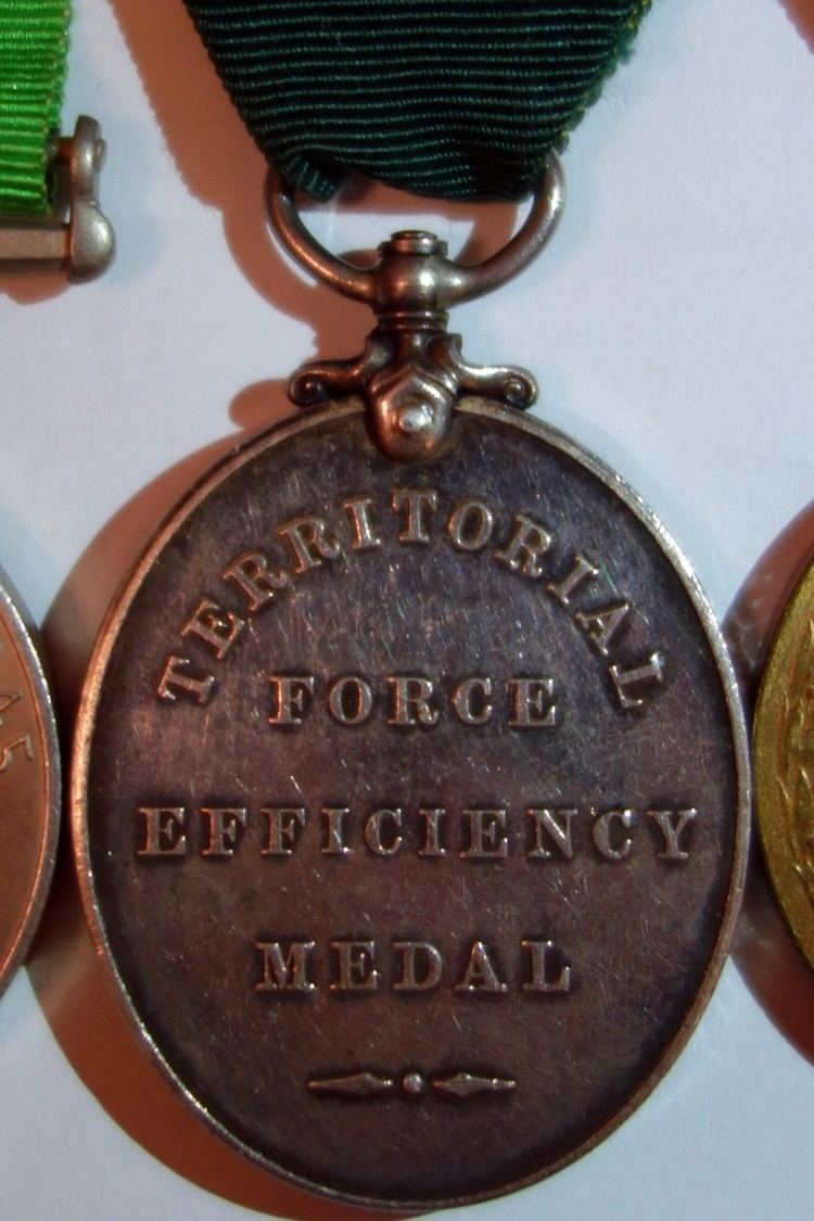Territorial Force Force Efficiency Medal