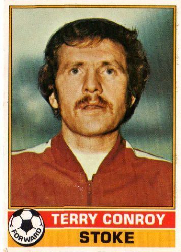 Terry Conroy STOKE CITY Terry Conroy 31 TOPPS 1977 Red Back Football