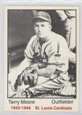Terry Moore (baseball) 1983 TCMA 194246 St Louis Cardinals Base 18 Terry Moore