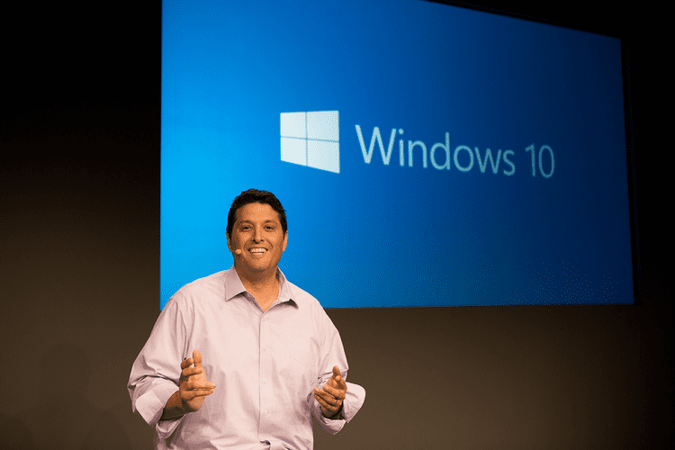 Terry Myerson Terry Myerson 39Windows 10 represents the first step of a