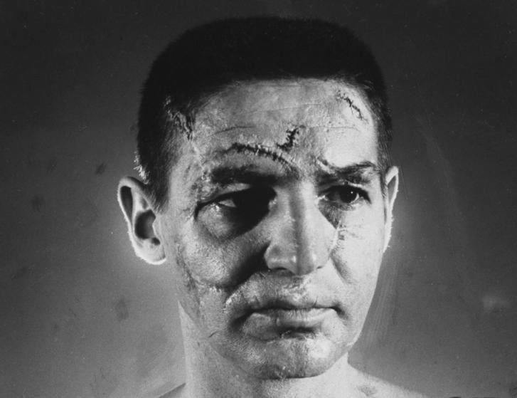 Terry Sawchuk Terry Sawchuk Goalie A Face Only a Hockey Puck Could Love