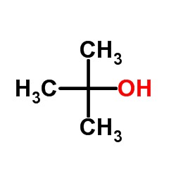 Tert-Butyl alcohol tertButanol C4H10O ChemSpider