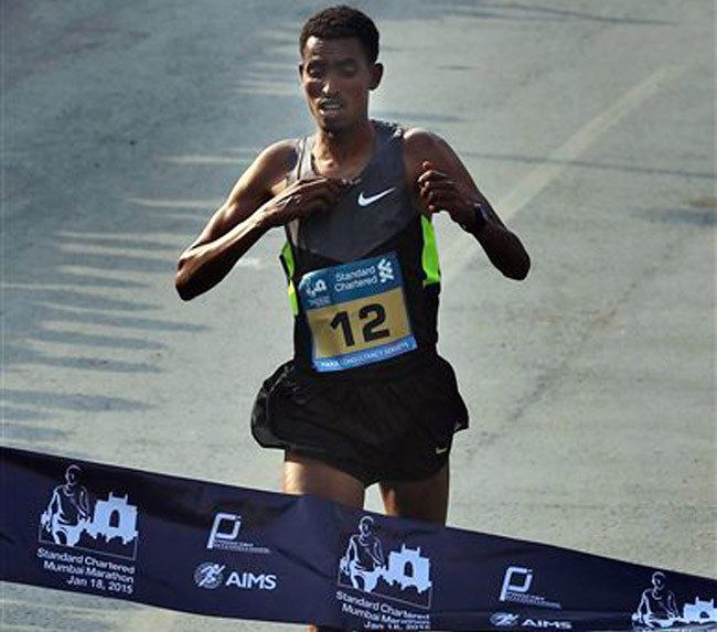 Tesfaye Abera Ethiopia rules as Tesfaye Abera Dinknesh Mekash win Mumbai Marathon