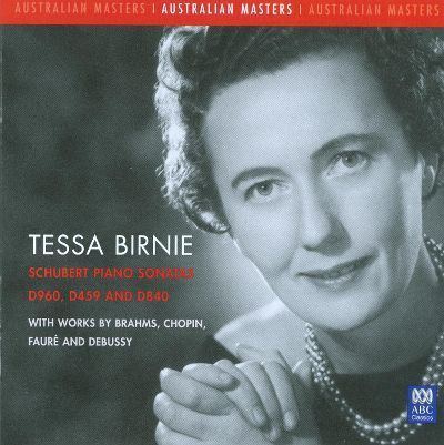 Tessa Birnie Schubert Piano Sonatas Tessa Birnie Release Info AllMusic