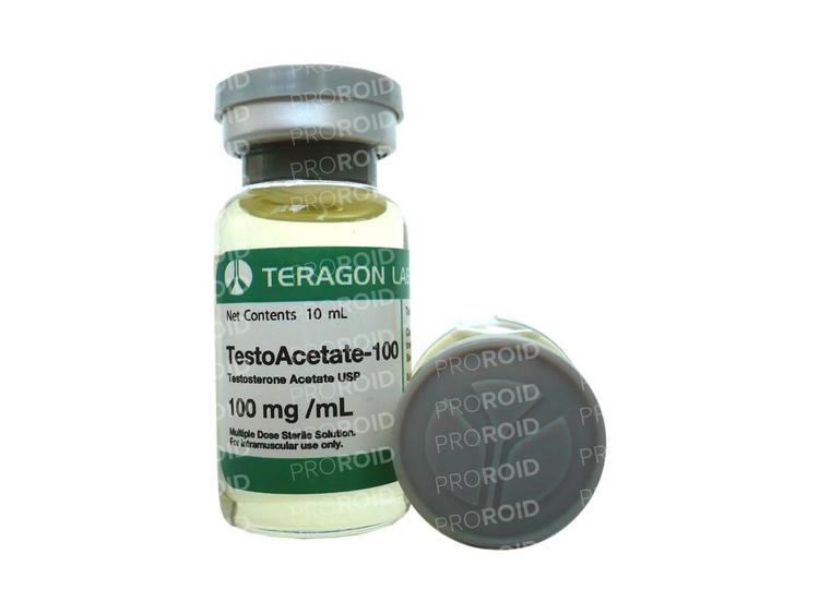Testosterone acetate Teragon Labs Test Acetate 100mgml 10ml vial Steroids Canada by