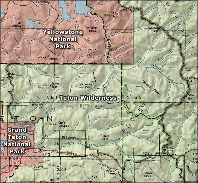 Teton Wilderness Teton Wilderness Wyoming National Wilderness Areas