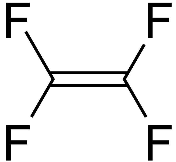 Tetrafluoroethylene FileTetrafluoroethylenepng Wikimedia Commons