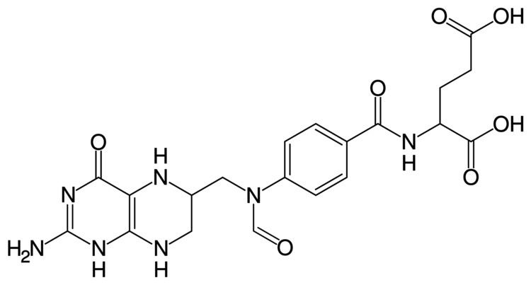 Tetrahydrofolic acid File10formyltetrahydrofolic acidsvg Wikipedia