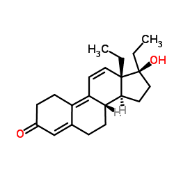 Tetrahydrogestrinone Tetrahydrogestrinone C21H28O2 ChemSpider