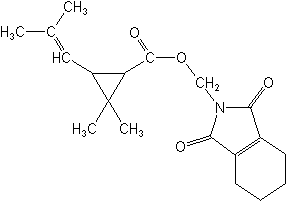 Tetramethrin wwwalanwoodnetpesticidesstructurestetramethri