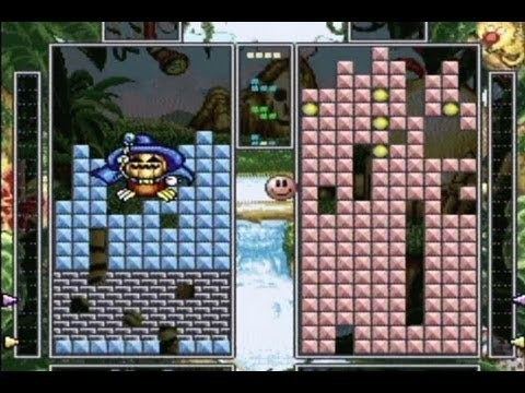 Tetris Battle Gaiden CGRundertow TETRIS BATTLE GAIDEN for Super Famicom Video Game Review