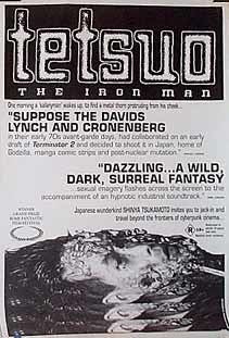Tetsuo: The Iron Man movie poster