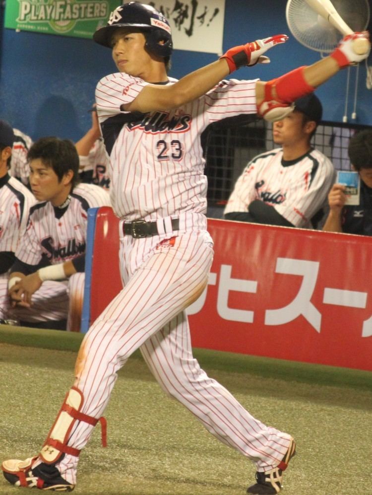 Tetsuto Yamada File20130929 Tetsuto Yamada infielder of the Tokyo