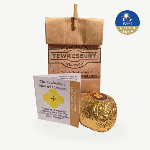 Tewkesbury mustard Gold Mustard Balls Genuine Tewkesbury Mustard Gold Award