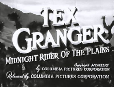 Tex Granger The Files of Jerry Blake