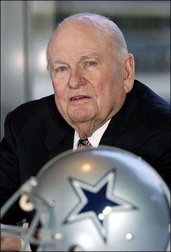 Tex Schramm Photo Former Dallas Cowboys president and general manager