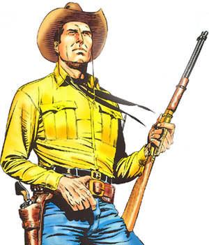 Tex Willer Captain Jack Is the Real Tex Willer Rino Di Stefano