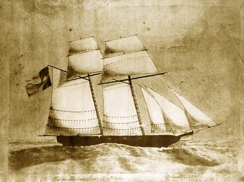 Texan schooner San Jacinto