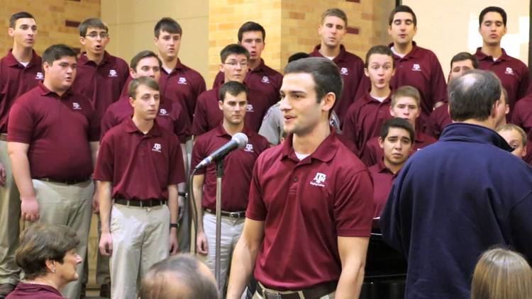 Texas A&M Singing Cadets Texas AampM Singing Cadets Open Rehearsal 2015 YouTube
