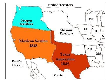 Texas annexation wwwcyberlearningworldcomlessonsushistory19th