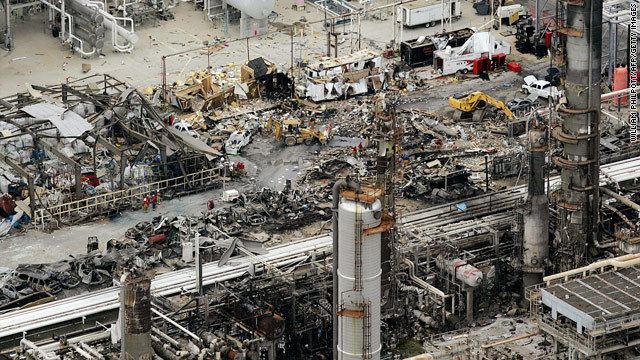 Texas City Refinery explosion BP documents highlight PR strategy after deadly Texas blast CNNcom